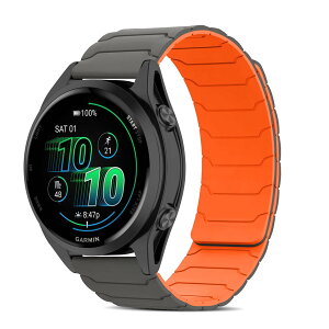 [CiimWaa] 20mm �o���h for Garmin Forerunner 570 42mm/Garmin Vivoactive 6/5/Approach S50/S44 �p �V���R�� ���v�o���h ���͂Ȏ��C �X�}�[�g�E�H�b�`���� �}�O�l�b�g ���v�x���g �����^ �j�����p ���K�� �x���g �K