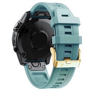MOQIAN BAND for Garmin Fenix 5s/Fenix 6s/Fenix 7s ���v�o���h �����x���g�V���R�[���S�� �r���v�X�g���b�v �h�� 20 mm for FGarmin Fenix 6s pro/Fenix 5s plus �Ή� (Blue)