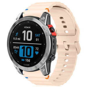 [RosMank] 20mm �V���R�� �o���hGarmin Forerunner 570 42mm/Forerunner 165/Vivoactive 6/Vivoactive 5�Ή��A Garmin Venu Sq 2/Approach S50/S44�p�\�t�g�E�F�[�u�����p�X�g���b�v �s���N