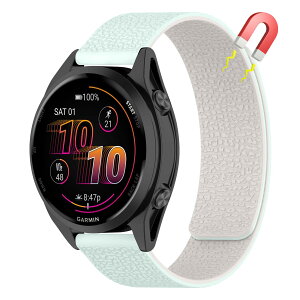 [AiiBowy] Garmin Forerunner 570 47mm/Forerunner 265/255/255 Music �Ή� �o���h �V���R���� ���͂Ȏ��C ���ʋz���\ �e�͐� 22mm �����o���h ���������\ �_�炩�� �h�� �h�� �y�� �R���p�`�u�� Garmin Venu 3 45mm