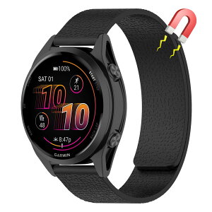 [AiiBowy] Garmin Forerunner 570 47mm/Forerunner 265/255/255 Music �Ή� �o���h �V���R���� ���͂Ȏ��C ���ʋz���\ �e�͐� 22mm �����o���h ���������\ �_�炩�� �h�� �h�� �y�� �R���p�`�u�� Garmin Venu 3 45mm