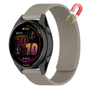 [AiiBowy] Garmin Forerunner 570 47mm/Forerunner 265/255/255 Music �Ή� �o���h �V���R���� ���͂Ȏ��C ���ʋz���\ �e�͐� 22mm �����o���h ���������\ �_�炩�� �h�� �h�� �y�� �R���p�`�u�� Garmin Venu 3 45mm