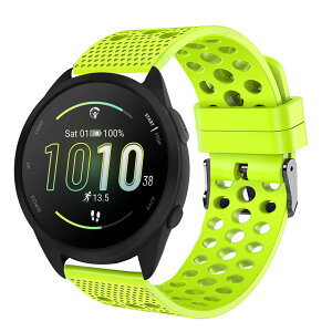 [Lamshaw] for Garmin Forerunner 165 �o���h, �V���R���� �����o���h �h�� �X�|�[�c�x���g �ʋC �y�� �_�炩 ���v�ւ��x���g �K�[�~�� Forerunner 165 �X�}�[�g�E�H�b�`�ɑΉ� (�O���[��)