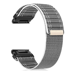 [ZoRoll] QuickFit 22 mm �o���h Garmin Fenix 8 47 mm/Fenix 7 Pro/7/6 Pro/6/5 Plus/5 �Ή� �i�C�����r���v�o���h �|�[�c�X�g���b�v �x���N���f�U�C�� �����o���h �j�����p �ւ��x���g Garmin Instinct E 45 mm/Fenix E 47 m