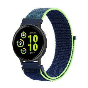 �i�C�����o���h �R���p�`�u�� Garmin ForeAthlete 55 / ForeAthlete 245/245M / ForeAthlete 645/645M�p�o���h �x���g,20mm �_�炩�� ���߉\ (�l�C�r�[)