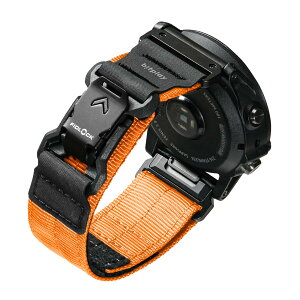 bitplay-FidlockR �r���v�o���h Garmin QUICKFIT 26mm�p �i�C�����X�|�[�c�X�g���b�v Forerunner Foretrex Approach Descent Quatix fenix MARQ epix Pro D3�V���[�Y�p (�I�����W)