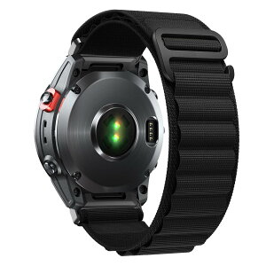 [AiMaoo] QuickFit 26mm �o���h Garmin Fenix 8/8 Solar 51 mm/7X Pro/7X/6X Pro/6X/5X Plus/5X/3/3HR �Ή� �����x���g ���A���p�C�����[�v �g �i�C������ �X�|�[�c�o���h Garmin Tactix 8 51mm/Instinct 3 50mm/Epix 2 Pro/Enduro 3 �p (