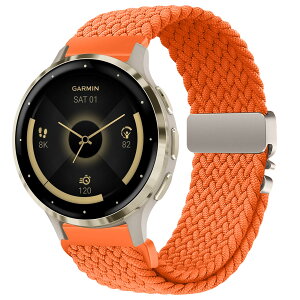 [AiMaoo] ���v�o���h Garmin Venu 4 41mm/Venu 3S 2S/Forerunner 265S/255S/255S Music/Vivoactive 4S �Ή� �ւ��x���g 18mm �L�k�� �i�C�����p���V���[�g�o�b�N���҂݃o���h �j�����p Huawei Watch 5 42mm/GT 5 4 (41mm)/GT 5 Pro 42