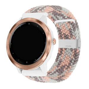 20mm�G���X�e�B�b�N�i�C�����E�H�b�`�o���h �K�[�~�� Garmin Venu Sq/Venu 2 Plus/Vivoactive 3�p, �y�ʃX�|�[�c �ʋC�� �e�͐��̂��� �x���g�ɓK�� Garmin Vivoactive 5,Approach S40