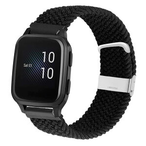 20mm�G���X�e�B�b�N�i�C�����E�H�b�`�o���h �K�[�~�� Garmin Venu Sq/Venu 2 Plus/Vivoactive 6/5, �y�ʃX�|�[�c �ʋC�� �e�͐��̂��� �x���g�ɓK�� Garmin Vivoactive 5,Approach S40