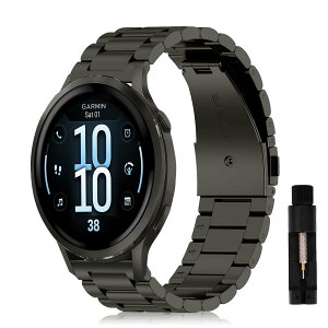 [AiMaoo] �o���h GARMIN(�K�[�~��) Venu 4 41mm �Ή� �����o���h �j�����p �����x���g �T�C�Y�����\ �r�W�l�X�� �X�e�����X ������� �����H��t�� Garmin Venu 4 41mm �p (�`�^���J���[)