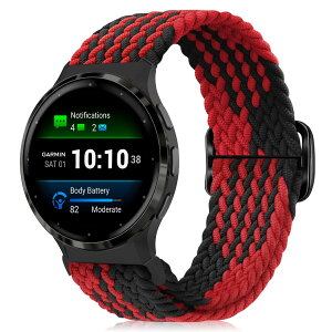 [MokaZii] 18mm �����o���h Garmin Venu 4 41mm/Venu 3S/Forerunner 265S /255S /255S Music �Ή� �ґg�����x���g �T�C�Y���߉\ �i�C������ �e�͐� �_�� �R���p�`�u�� Garmin Vivoactive 4S 40mm/3S 39mm/Active S/Venu 2S/Move 3S