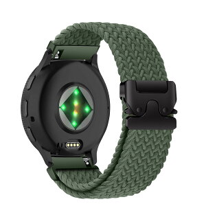 [Asvufeyy] 22mm �o���h for GARMIN(�K�[�~��) Venu 3 �p�҂ݍ��� �L�k�x���g �����o���h �����\ �_�� �ʋC�� �x���g GARMIN(�K�[�~��) Venu 3 - �O���[��