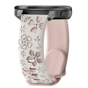 [RoSoki] 20mm �o���h Garmin Vivoactive 6/5 / Garmin Forerunner 570 42mm/Forerunner 165 / Approach S50/S44 / Venu Sq 2 �Ή� �V���R���� �X�|�[�c �����o���h �ւ��X�g���b�v �����p�x���g �t���[�������� ���� �ւ��x