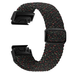 QuickFit �D���v�o���h Garmin(�K�[�~��) Fenix 7 / Fenix 6 / Fenix 5 / EPIX 2 �ƌ݊�������A�\�t�g���[�v�e���ґg���X�g�o���h�X�g���b�v�Aepix Pro 47mm/Forerunner 955 �p