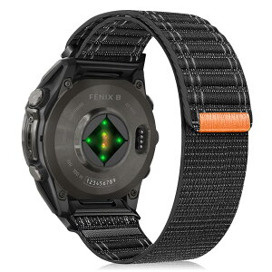 RosMank 22mm Quickfit �i�C���� �o���h Garmin Fenix 8 Fenix E 47mm/7 Pro/7/6 Pro/6�Ή��A�g�^�����p�X�g���b�v Epix/Approach S70 47mm/MARQ/Instinct 2/Forerunner 965/Descent G1 (�u���b�N)