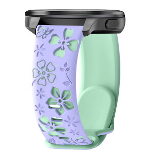 [RoSoki] 20mm �o���h Garmin Vivoactive 6/5 / Garmin Forerunner 570 42mm/Forerunner 165 / Approach S50/S44 / Venu Sq 2 �Ή� �V���R���� �X�|�[�c �����o���h �ւ��X�g���b�v �����p�x���g �t���[�������� ���� �ւ��x