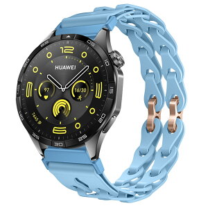 [ZoRoll] 22 mm �V���R���o���h Huawei Watch GT 6/GT 6 Pro/Watch 5/GT 5 Pro/GT 5/GT4/4 (46 mm)/Ultimate 2/Ultimate �Ή� �����x���g�_�炩���V���R���� �������҂݃f�U�C�� �����o���h �ւ��x���g Garmin Venu 4 45 mm/Forer