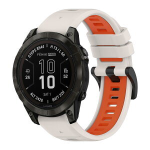 [ReHowy] �o���h Garmin Tactix8 47mm/Garmin Descent G2/Garmin Fenix 8 47 mm/Approach S70 47mm/Fenix 7 Pro/Fenix 7 �Ή� �V���R���� �e�͐� �����o���h QuickFit 22mm �����x���g �R���p�`�u�� Garmin Fenix 6 GPS/6 Pro GPS �o���h