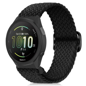 [MokaZii] 20mm �o���h Garmin Forerunner 570/Vivoactive 6/ 5/Approach S44/ S50/Vivomove Trend/Venu Sq 2�Ή� �����o���h �ґg �����x���g �T�C�Y���߉\ �i�C������ �e�͐� �_�� �R���p�`�u�� Garmin Move Sport/Venu Sq 2 m