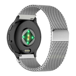 RicYeel �o���h Garmin Venu 4 3 2 45mm/265/265 Music/255/255 Music/570 47mm/Vivoactive 4�Ή� �X�e�����X�|�}�O�l�b�g���r���v�o���h �j�����p 22mm�����x���g ���߉\ ���b�V���o���h �~���l�[�[�o���h Huawei Wat