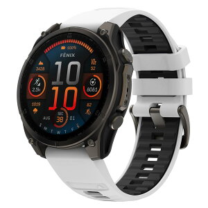 NOOETAH 22mm �o���h �Ή� Garmin Fenix 8/Fenix 7/Fenix 6/Fenix 6 Pro/Fenix 5/Fenix 5 Plus/Forerunner 955/Forerunner 945/Forerunner 935/Approach S60 �t���L�V�u���V���J�Q�������p �x���g (�z���C�g�u���b�N)