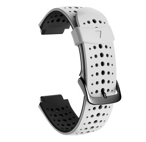 MOQIAN �K�[�~���p�x���g GARMIN�����p�o���h Foreathlete/Forerunner 735XTJ 630J 620J 735XT 235J 230J 220J 735XTJ Approach S20/S5/S6 (white+black)