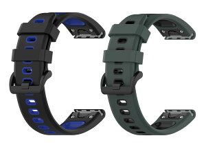 for GARMIN(�K�[�~��) Approach S70 47mm/S62/Forerunner 965/955 �o���h �����o���h 2�_�Z�b�g �V���R�� �x���g �݊��i Fenix 8 47mm/Fenix7 Pro/Instinct2/Instinct/ForeAthlete 945/Fenix6/5 �Ȃǂ��Ή� �ւ��o���h �����x���g