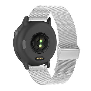 [ToVioc] �o���h Garmin Forerunner 570 42 mm/Approach S50/Approach S44/vivoactive 6 �Ή� �����x���g�X�}�[�g�E�H�b�`�o���h �~���l�[�[���b�V���x���g �X�e�����X�� ���v�o���h �h�K ���߉\ �j�����p ����