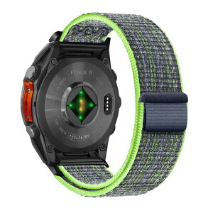 RosMank 26mm Quickfit �i�C�����o���h Garmin Fenix 8 AMOLED 51mm/7X Pro/7X/6X Pro/6X �Ή� �X�|�[�c���[�v�����X�g���b�v Enduro 3/Descent Mk3i/Instinct 2X/Tactix 7/Quatix 7X �i�u���[�O���[���j