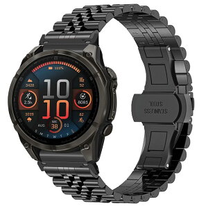 Lamsaw for Garmin Fenix 8 51mm�X�}�[�g�E�H�b�` �o���h, 20mm,22mm,26mm�X�e�����X�� ���^�� �x���g ���������o���h ���v�X�g���b�v �����������t�� Garmin Fenix, Enduro, Fenix, Tactix, Descent, Instinct, epix, Appro