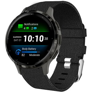 [Lamshaw] for Garmin Venu 3S �X�}�[�g�E�H�b�`, �i�C���� �����o���h �_�炩 �x���g Garmin Venu 3S 41mm /Garmin Venu 2S / Forerunner 265S / Forerunner 255S / Vivomove 3S�X�}�[�g�E�H�b�`�ɑΉ� (�u���b�N)