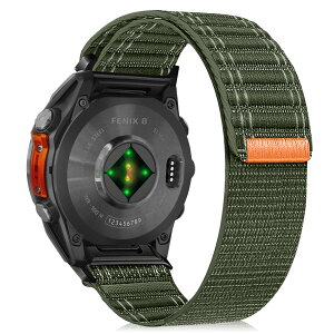 RosMank 26mm Quickfit �i�C���� �o���h Garmin Fenix 8 AMOLED 51mm/7X Pro/7X/6X Pro/6X �Ή��A�g�^�����p�X�g���b�v Enduro 3/Descent Mk3i/Instinct 2X/Tactix 7/Quatix 7X, ��