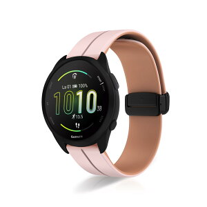 [ReHowy] Garmin Forerunner 570 42mm/Forerunner 165 �Ή� �o���h �V���R���� �e�͐� �K�[�~�� �t�H�A�����i�[ 570 42mm �����o���h ���C �o�b�N���t�� 20mm �����x���g �T�C�Y���߉\ �R���p�`�u�� Garmin Vivoac
