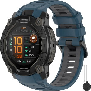�Ή� Garmin Instinct 3 �V���R�[���o���h 2�F �^���^�C�v �y�� �\�t�g�x���g �ʋC�� �h���h�� �A�E�g�h�A �ϏՌ� �X�|�[�c���[�v �j�����p �_�� �K�[�~���C���X�e�B���N�g 3 50mm �݊��� �u���[�{
