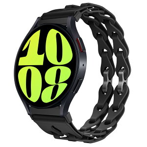 [ZoRoll] 20 mm �V���R���o���h Samsung Galaxy Watch 7/Watch FE/6 Classic/6/5/5 Pro�Ή� �����x���g�_�炩���V���R���� �������҂݃f�U�C�� �����o���h �ւ��x���g Garmin Forerunner 570 42 mm/Approach S50/Approach S44/Viv