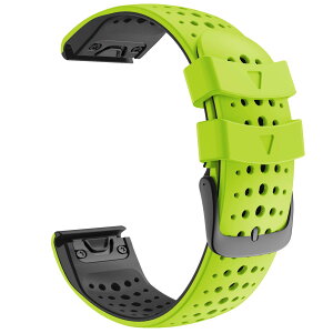YOCAHU 22 mm �ėp �K�X���ߐ� �R���p�`�u�� GARMIN �K�[�~�� Fenix 6 / Fenix 5 / Fenix 7 / Fenix 5 Plus/Fenix 6 Pro/Forerunner 955 945 935 / Approach S60 S62 / Instinct/Instinct 2 / Quatix 6 5 �o���h, �N�C�b�N�t�B�b�g �V���R�[