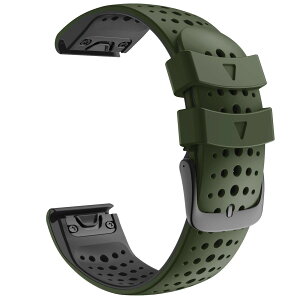 YOCAHU 22mm �ėp �K�X���ߐ� �R���p�`�u�� GARMIN �K�[�~�� Fenix 6 / Fenix 5 / Fenix 7 / Fenix 5 Plus/Fenix 6 Pro/Forerunner 955 945 935 / Approach S60 S62 / Instinct/Instinct 2 / Quatix 6 5 �o���h, �N�C�b�N�t�B�b�g �V���R�[