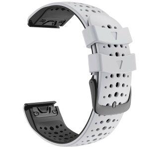 YOCAHU 22 mm �ėp �K�X���ߐ� �R���p�`�u�� GARMIN �K�[�~�� Fenix 6 / Fenix 5 / Fenix 7 / Fenix 5 Plus/Fenix 6 Pro/Forerunner 955 945 935 / Approach S60 S62 / Instinct/Instinct 2 / Quatix 6 5 �o���h, �N�C�b�N�t�B�b�g �V���R�[