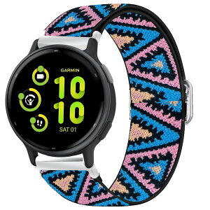 Lamshaw for Garmin(�K�[�~��) vivoactive 5 �o���h, �i�C�������e���o���h �X�|�[�c�o���h �����x���g �_�炩�����K�ŒʋC�� �������߃i�C�������[�v�����o���h 20�~�����E�H�b�`�@vivoactive 5/Vivoactive