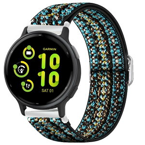 Lamshaw for Garmin(�K�[�~��) vivoactive 5 �o���h, �i�C�������e���o���h �X�|�[�c�o���h �����x���g �_�炩�����K�ŒʋC�� �������߃i�C�������[�v�����o���h 20�~�����E�H�b�`�@vivoactive 5/Vivoactive