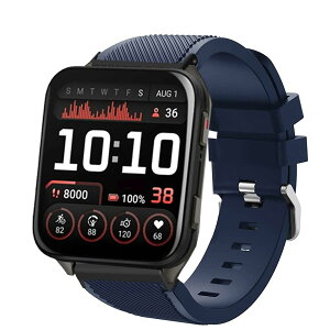 [Lamshaw] for Garmin Venu X1 �����o���h,24mm �V���R�����o���h �h���r���v�����x���g �y�� �_�炩 �ւ��x���g �Ή� Garmin Venu X1 �X�}�[�g�E�H�b�` (�u���[, 24mm)