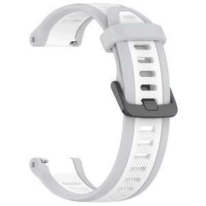 Faygtni �x���g GARMIN Forerunner 165 / Forerunner 165 Music/Vivoactive 5�p�̌݊��i�ւ��x���g �V���R���� �_�炩�� �y�� �ʋC�� 10�F�I�v�V���� �O���[&�z���C�g