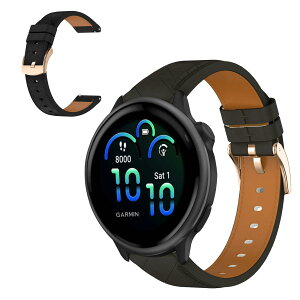 [CiimWaa] 20mm �o���h Garmin Forerunner 570 42mm/Garmin Vivoactive 6/5/Forerunner 165/165 Music/Approach S50/S44 �Ή� �{�v���v�x���g �X�g���b�v �r�W�l�X �����x���g �N�C�b�N�����[�X ���� �����o���h garmin Venu Sq