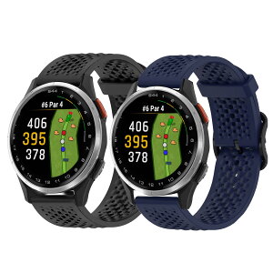 [Lamshaw] �K�p Garmin Approach S44 �X�}�[�g�E�H�b�`�����o���h, �V���R���� �����o���h �h�� �X�|�[�c�x���g �ʋC �y�� �_�炩 ���v�ւ��x���g Garmin Approach S50, S44, S42, S40�C���`�X�}�[�g�E�H�b�`��