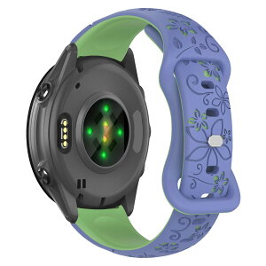 [SumNeol] 20mm �o���h Garmin(�K�[�~��) Forerunner 570 42mm/165/245/645/Approach S50/S44/S42/Vivoactive 6/Vivoactive 5/Venu Sq 2/Sq/Venu 2 Plus �Ή� �����x���g �V���R���f�� �o�b�N���t�� �ւ��x���g�ʋC�� �y�� �����\