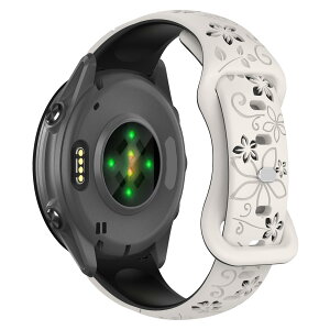 [SumNeol] 20mm �o���h Garmin(�K�[�~��) Forerunner 570 42mm/165/245/645/Approach S50/S44/S42/Vivoactive 6/Vivoactive 5/Venu Sq 2/Sq/Venu 2 Plus �Ή� �����x���g �V���R���f�� �o�b�N���t�� �ւ��x���g�ʋC�� �y�� �����\