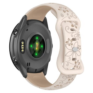 [SumNeol] 20mm �o���h Garmin(�K�[�~��) Forerunner 570 42mm/165/245/645/Approach S50/S44/S42/Vivoactive 6/Vivoactive 5/Venu Sq 2/Sq/Venu 2 Plus �Ή� �����x���g �V���R���f�� �o�b�N���t�� �ւ��x���g�ʋC�� �y�� �����\