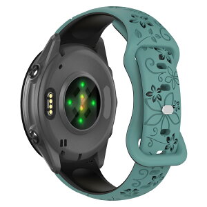 [SumNeol] 20mm �o���h Garmin(�K�[�~��) Forerunner 570 42mm/165/245/645/Approach S50/S44/S42/Vivoactive 6/Vivoactive 5/Venu Sq 2/Sq/Venu 2 Plus �Ή� �����x���g �V���R���f�� �o�b�N���t�� �ւ��x���g�ʋC�� �y�� �����\