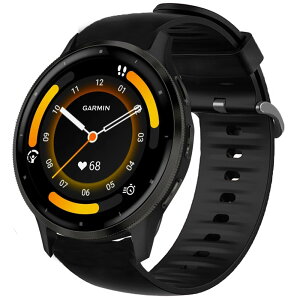 [Lamshaw] for Garmin Venu 3 �o���h, �V���R�� �����o���h �x���g Garmin Venu 3/Venu 2/Forerunner 255/Forerunner 255 Music/Forerunner 265/Forerunner 745/vivoactive 4/First Avenger/Darth Vader�X�}�[�g�E�H�b�`�ɑΉ� (�u���b�N)
